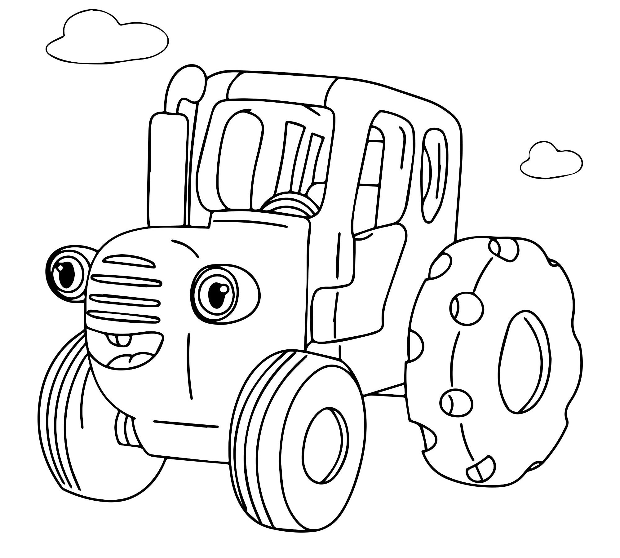 Трактор раскраска для детей 7 лет. Трактор для раскрашивания. Трактор для раскрашивания детям. Трактор раскраска для детей. Раскраска «синий трактор».