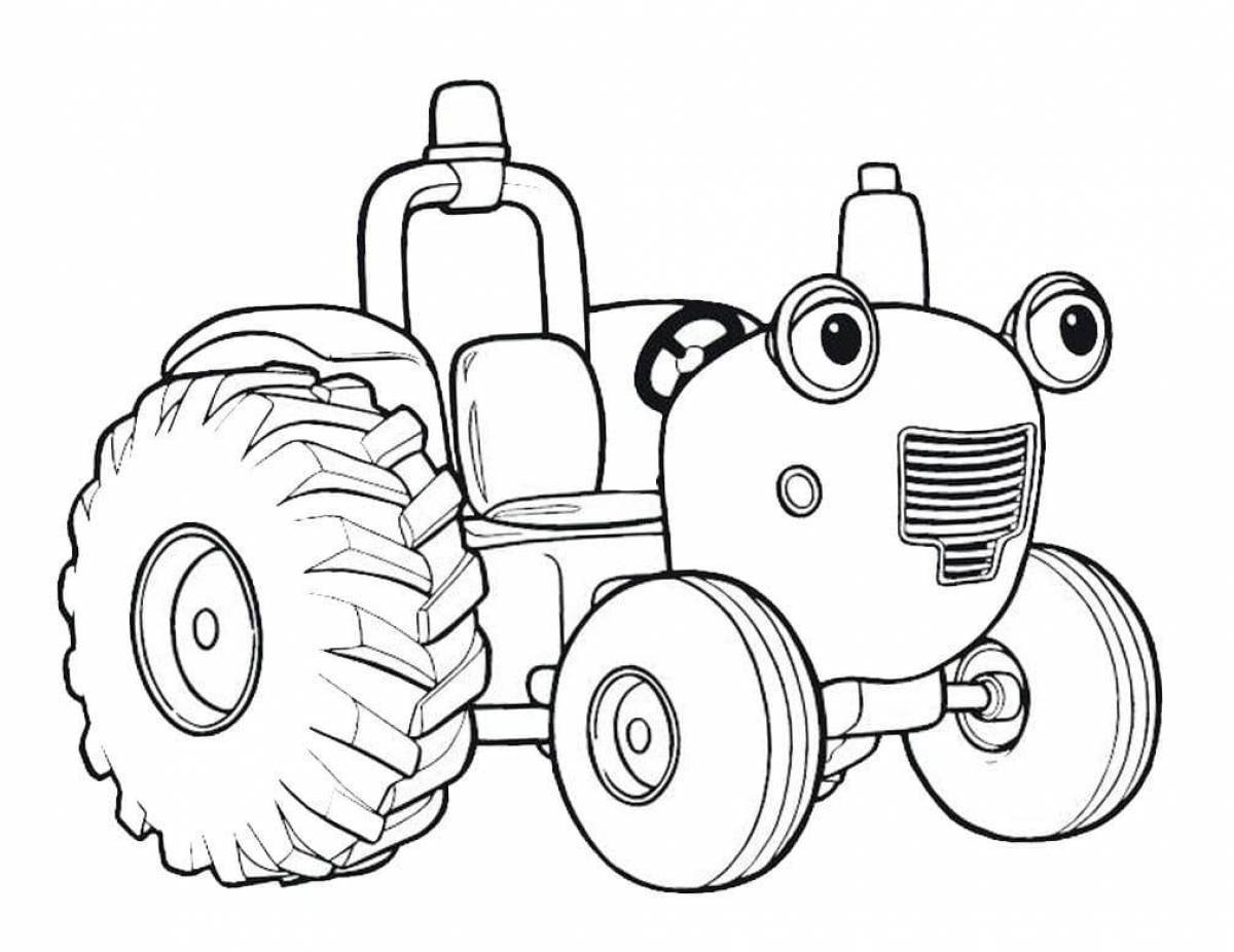 Трактор раскраска для детей 6 7 лет. Трактор Гоша разукрашка. Трактор Гоша трактор Гоша. Трактор синий разукрашка трактор. Трактор синий трактор для малышей раскраски.