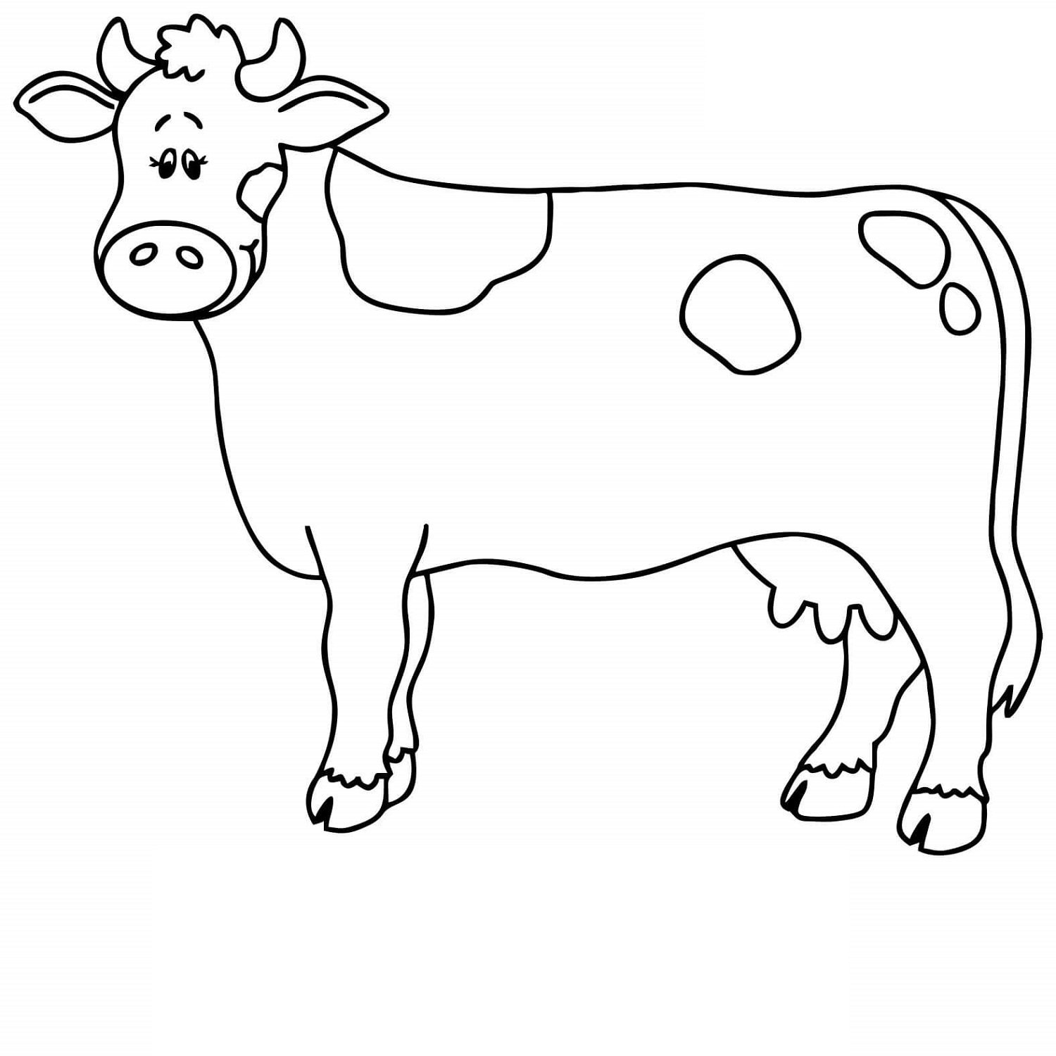 Раскраски коровки для детей. Раскраска корова. Корова раскраска для детей. Корова контур. Корова трафарет для рисования.