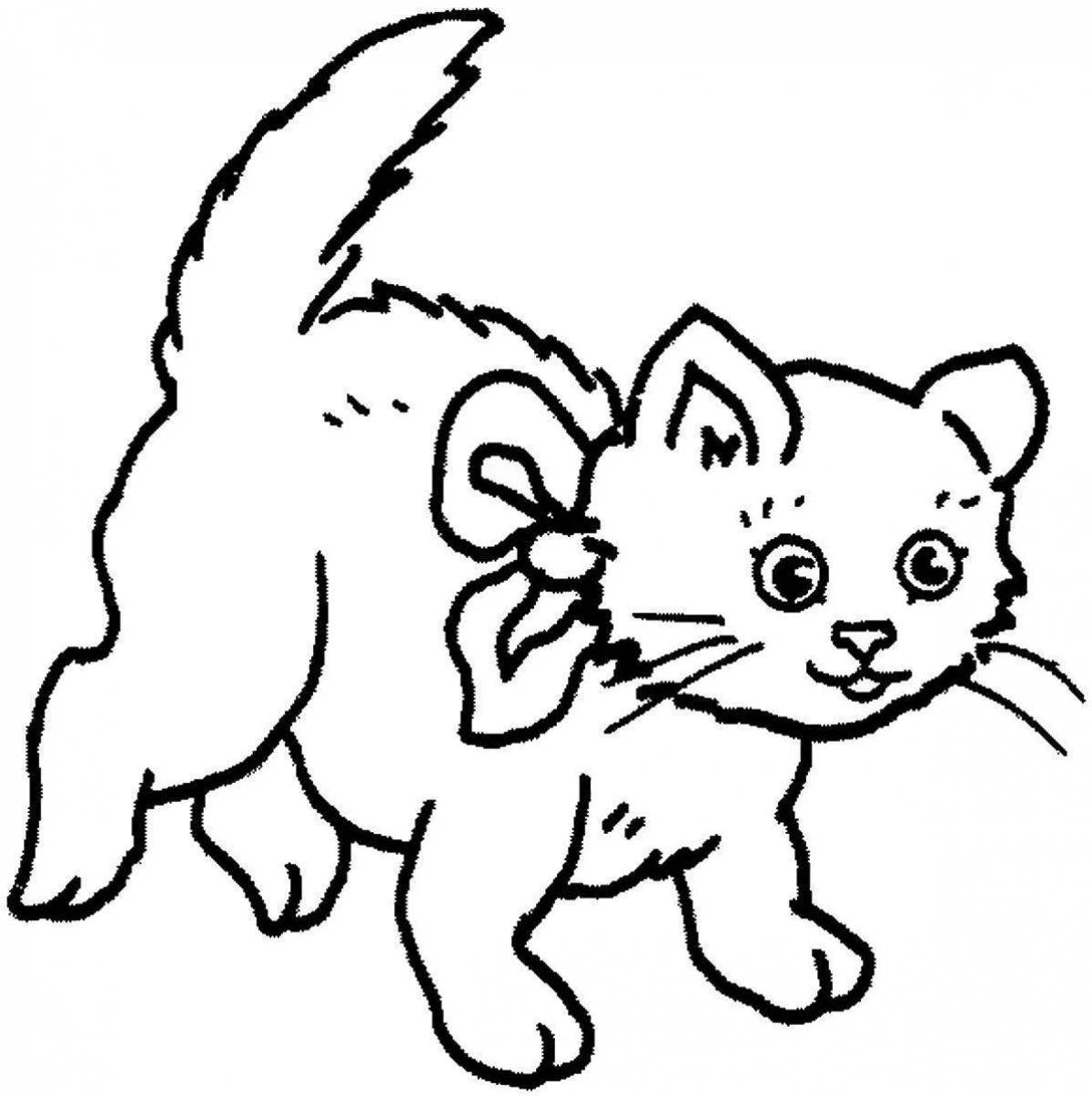 Раскраска котенок для детей 4 5 лет. Кошки. Раскраска. Раскраска кот. Котик раскраска для детей. Котенок. Раскраска.