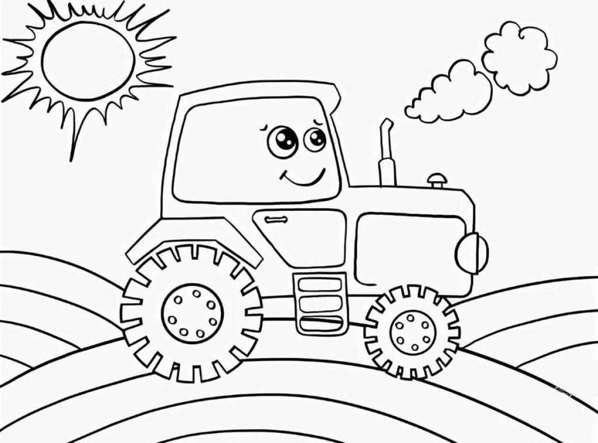 Трактор раскраска для детей 6 7 лет. Раскраска для малышей. Трактор. Детские раскраски трактор. Трактор для раскрашивания детям. Трактор разукрашка для малышей.