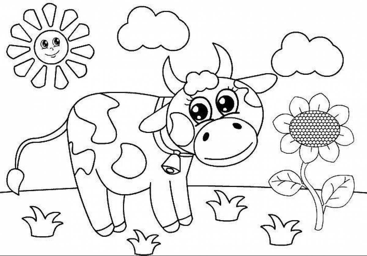 Коровы для детей 3 лет. Раскраска корова. Корова раскраска для детей. Коровка раскраска для детей. Раскраска для девочек коровка.