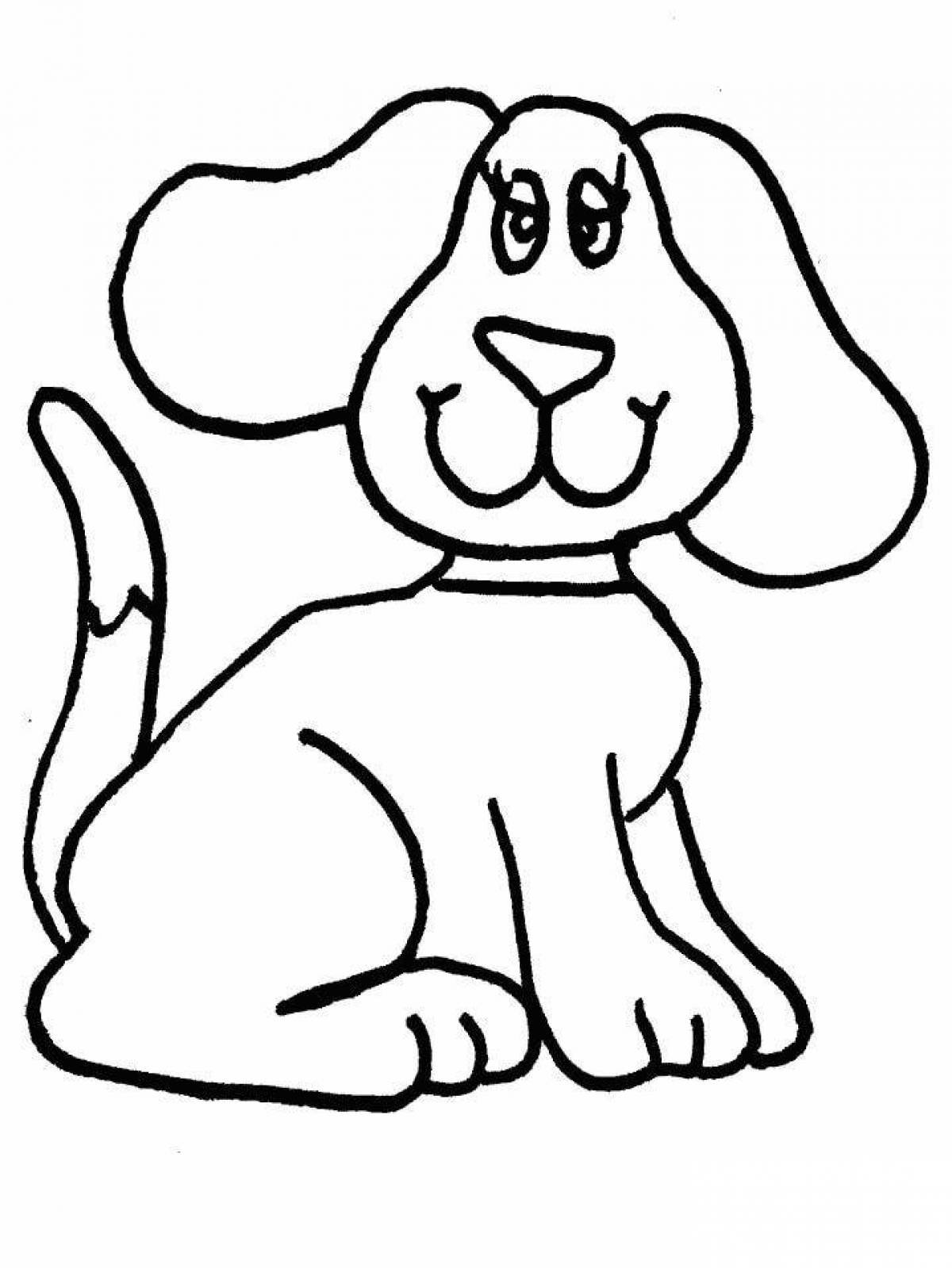 Картинка для рисования детям 3 года. Раскраска собачка. Раскраски для малышей. Собака раскраска для детей. Раскраски для детей 2-3 лет.