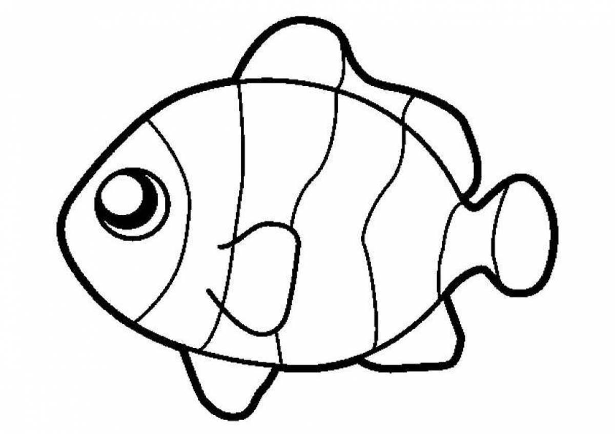 Рыба для ребенка 2. Рыба раскраска. Раскраска рыбка. Рыба для раскрашивания для детей. Рыбка раскраска для детей.