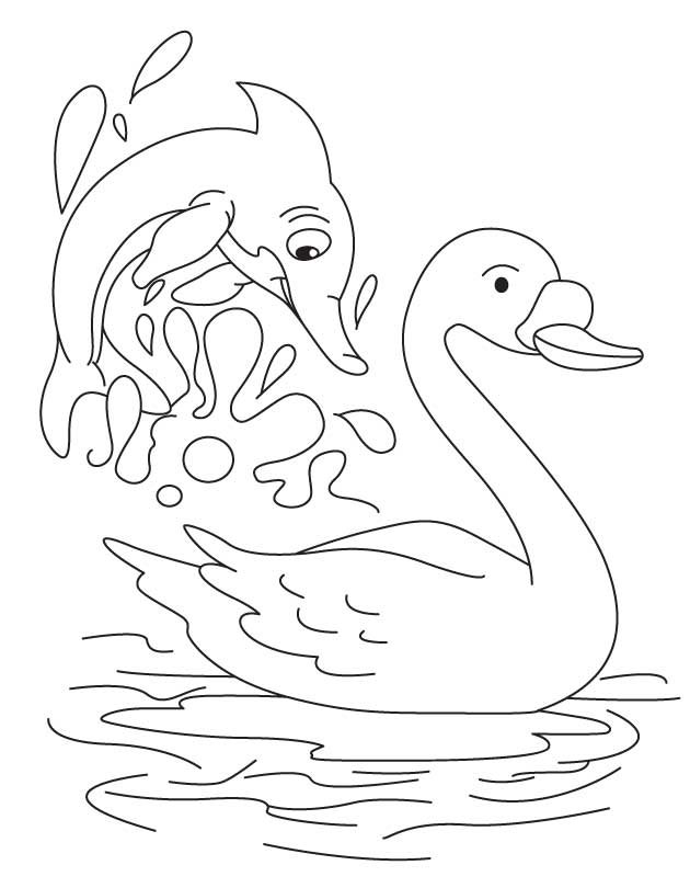Распечатать картинку лебедь. Лебедь раскраска. Лебедь раскраска для детей. Раскраска лебедь с лебедятами. Раскраска лебеди и утки.
