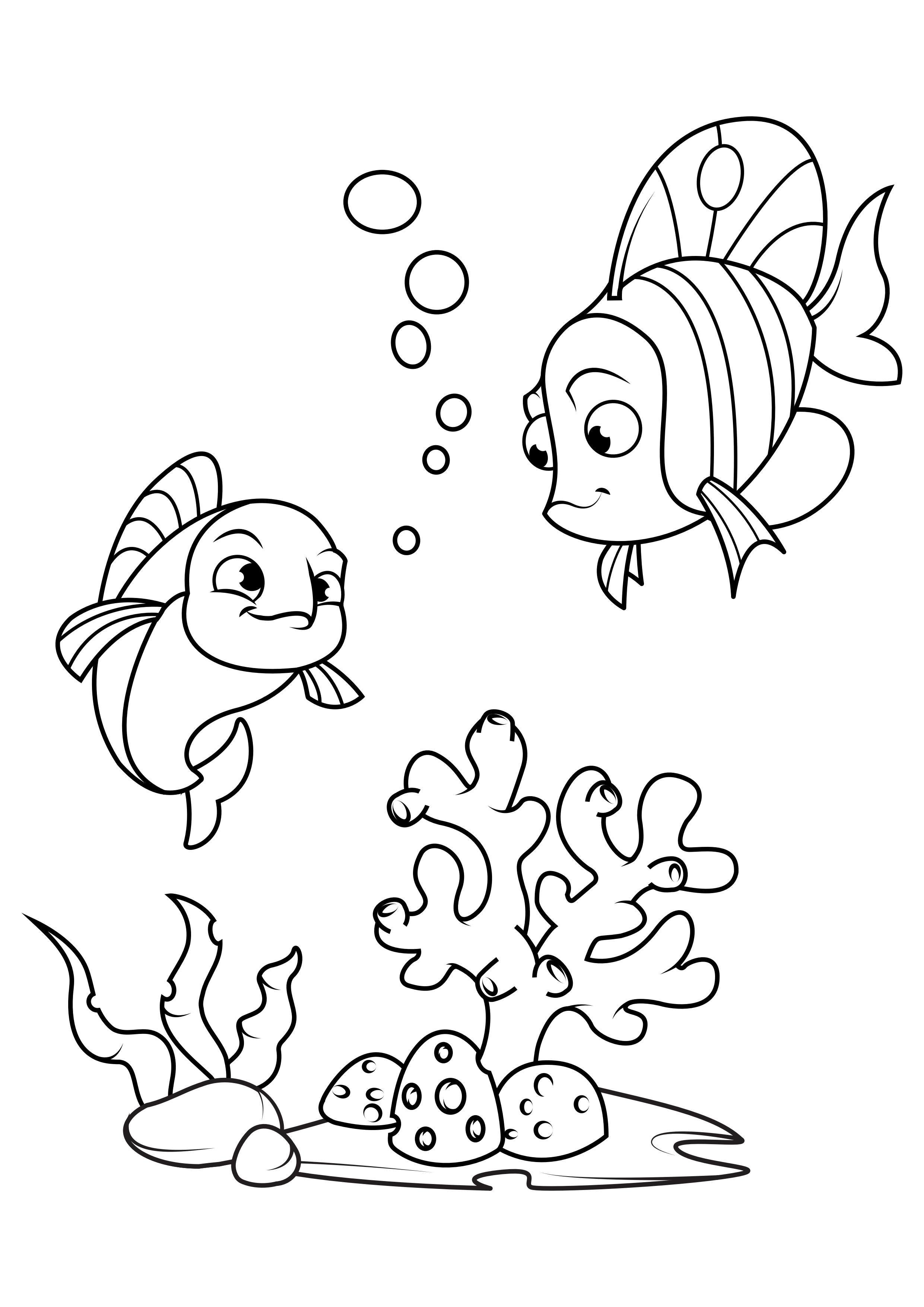Раскраски водой распечатать. Раскраска рыбка. Морские обитатели раскраска для детей. Раскраска "подводный мир". Рыбка раскраска для детей.