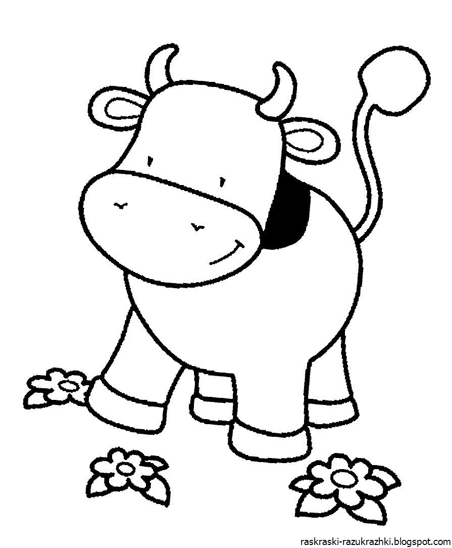 Раскраски коровки для детей. Корова раскраска для детей. Корова раскраска для малышей. Раскраски для малышей крупные. Раскраски для детей 3 лет крупные.