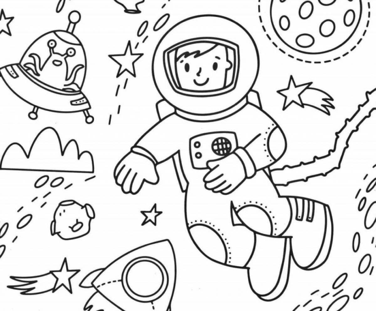 Раскраска космос для детей 4 5. Космонавт раскраска для детей. Раскраска. В космосе. Космос раскраска для детей. Космические раскраски для детей.