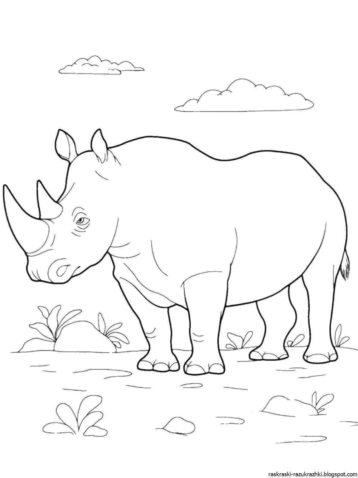 Распечатать раскраску дикие животные. Носорог раскраска. Раскраски животных для детей. Раскраска "Дикие животные". Носорог рисунок.