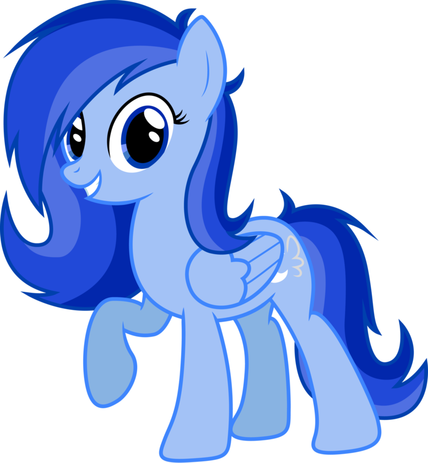 Pony blue