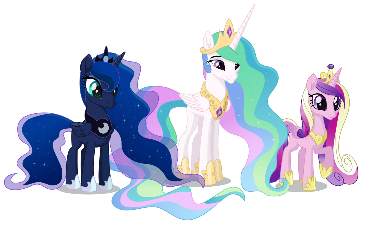 Новые принцессы май литл пони