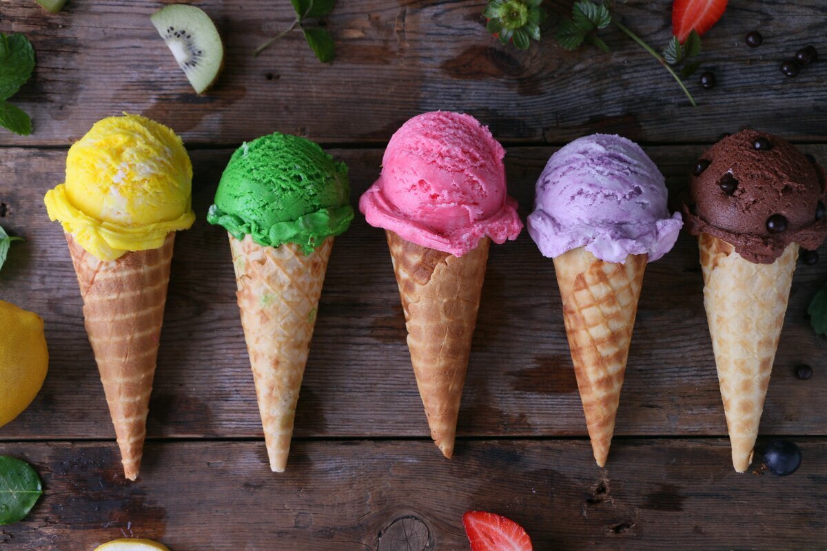фотографии красивого мороженого