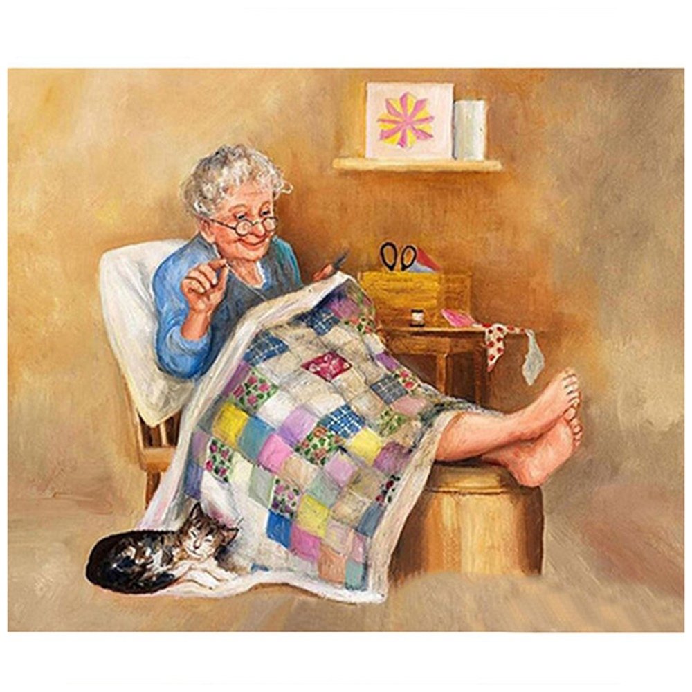 смешные картинки бабушек нарисованные