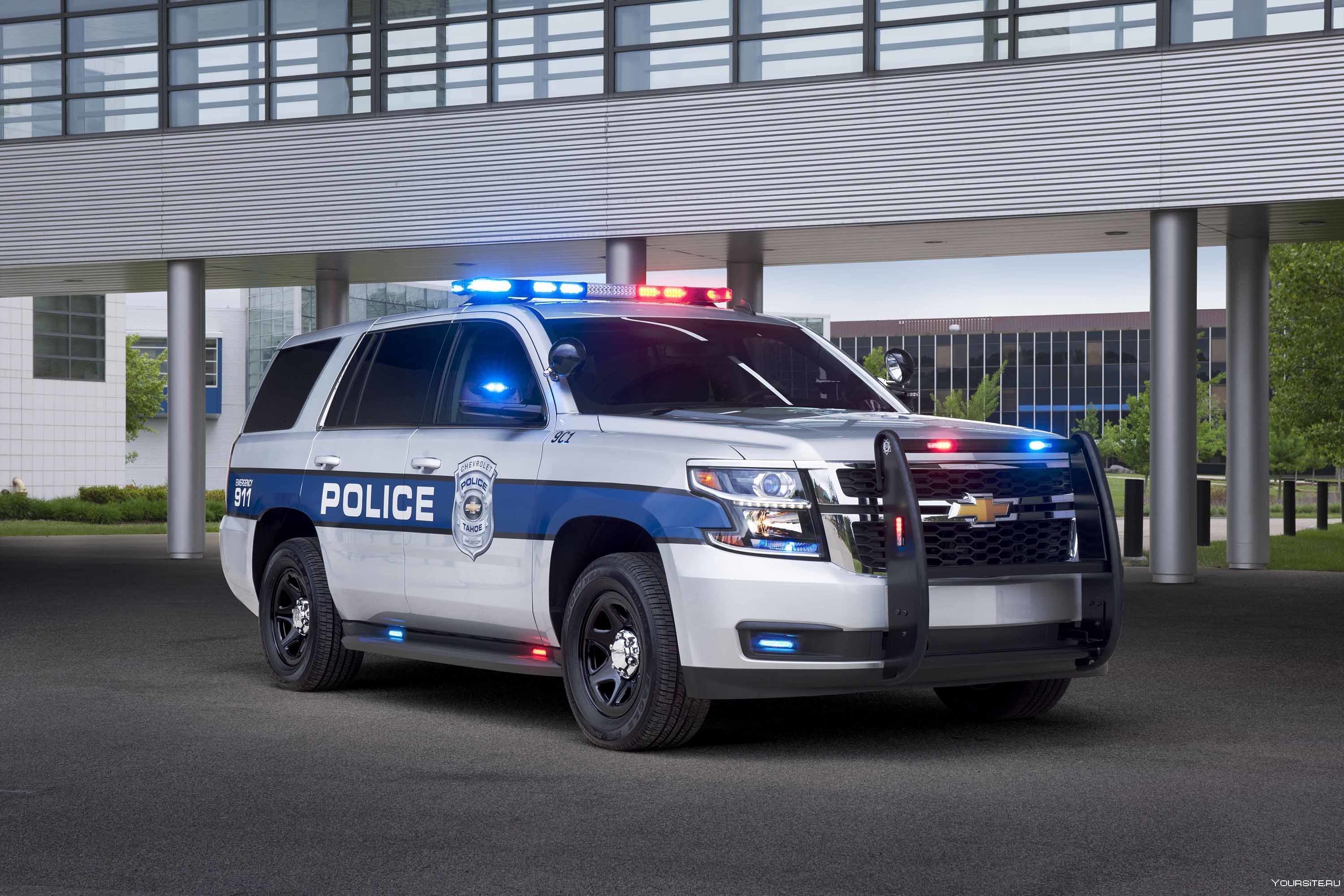 Полицейская машина другая. Chevrolet Tahoe 2015 Police. Chevrolet Tahoe Police Interceptor. Шевроле Тахо Police. Шевроле Тахо полиция.