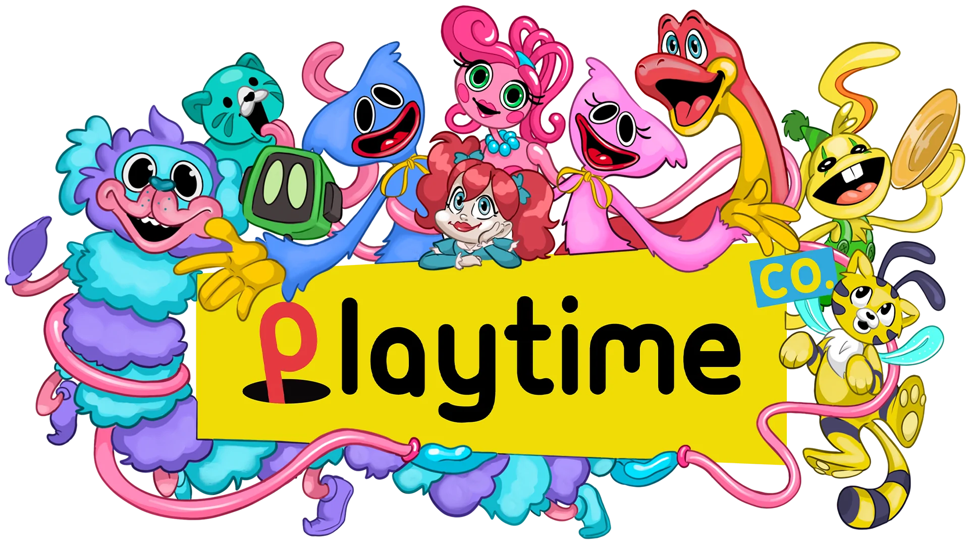 Картинки всех персонажей из poppy playtime. Поппи Плейтайм. Гусеница Поппи Плейтайм. Плакаты из игры Poppy Playtime. Poppy Playtime 2 персонажи.