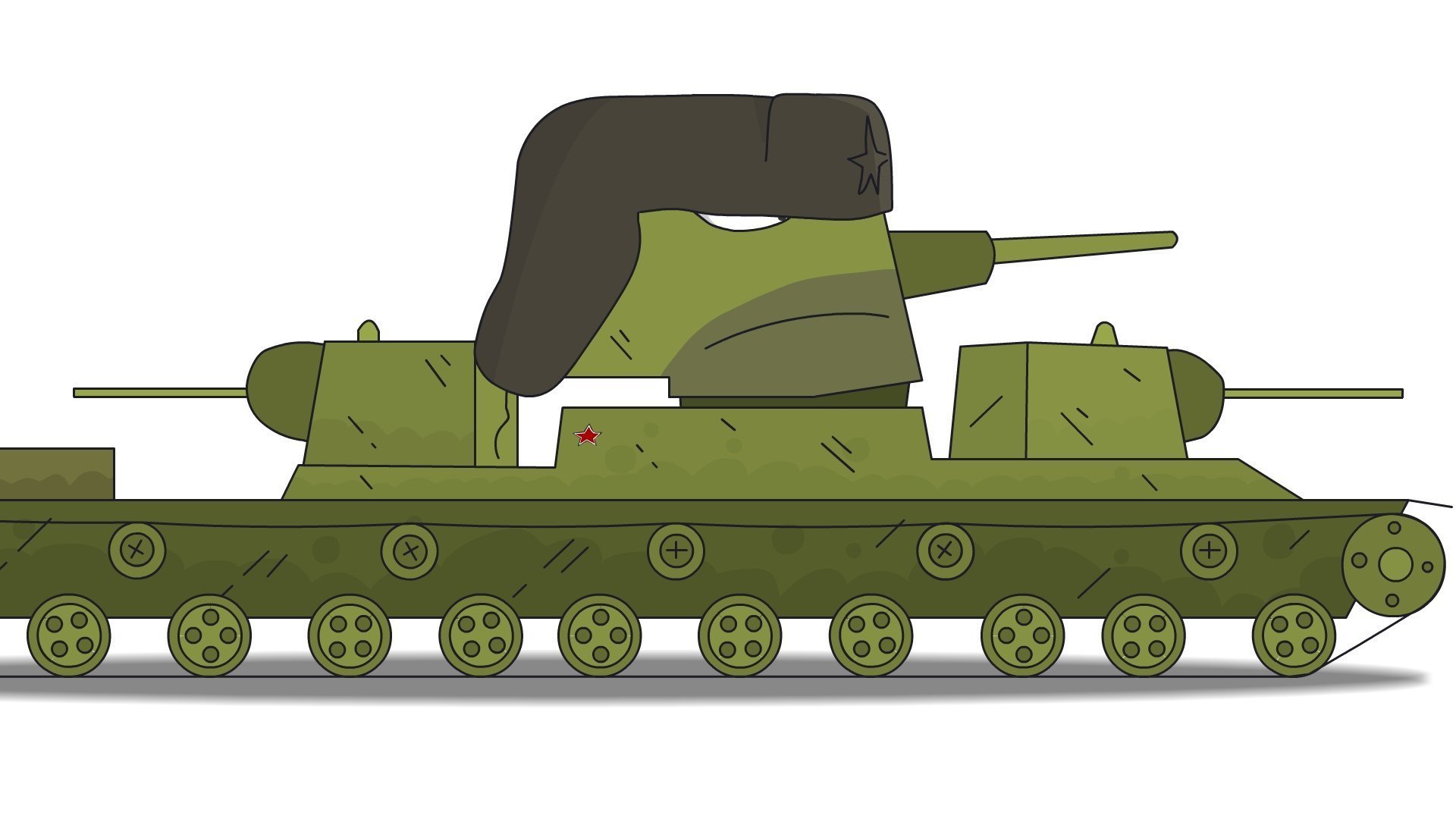 как нарисовать военный танк из гта 5 фото 5