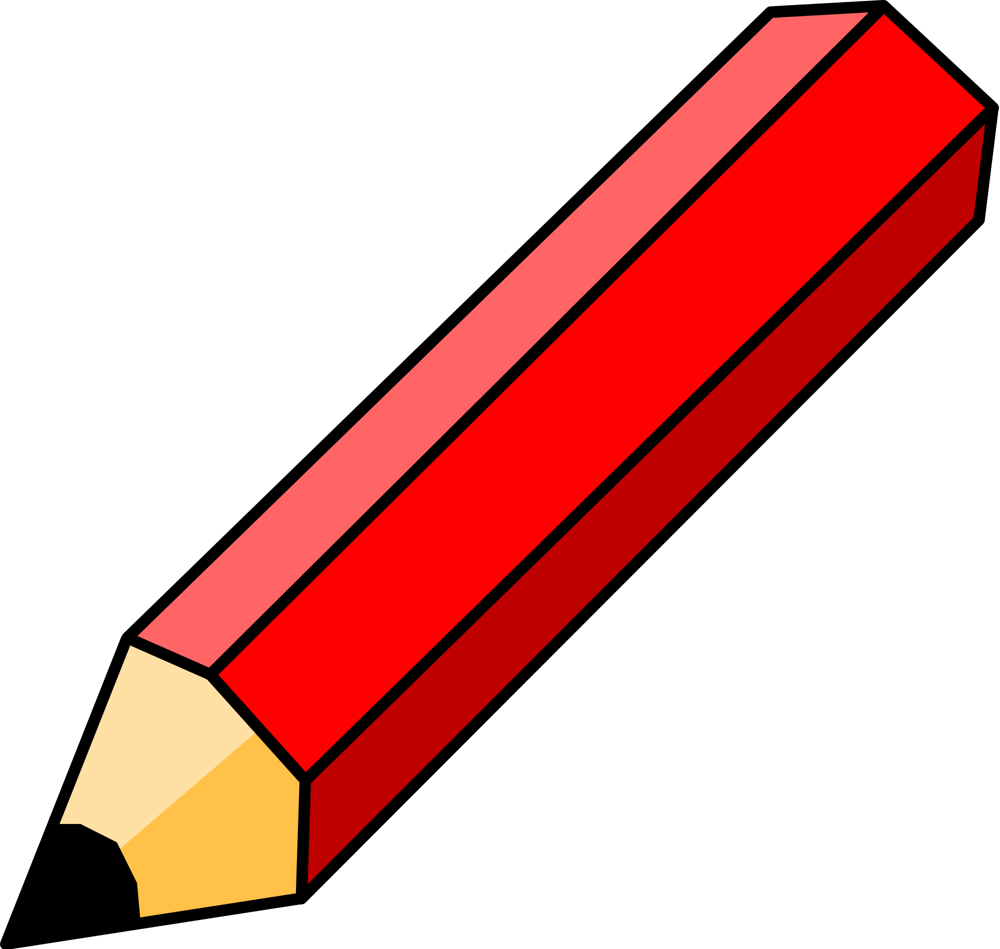 Картинка карандаш для детей