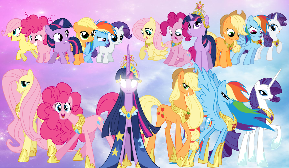 MLP Mane 6 alicorn. Мане 6 МЛП. My little Pony Mane 6 принцессы. Понивиль Радуга принцесса.