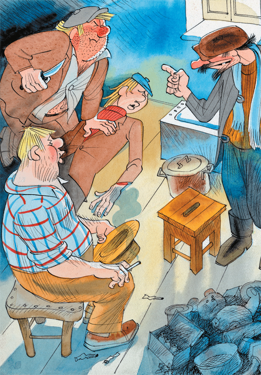 Иллюстрация к рассказу приключения васи куролесова