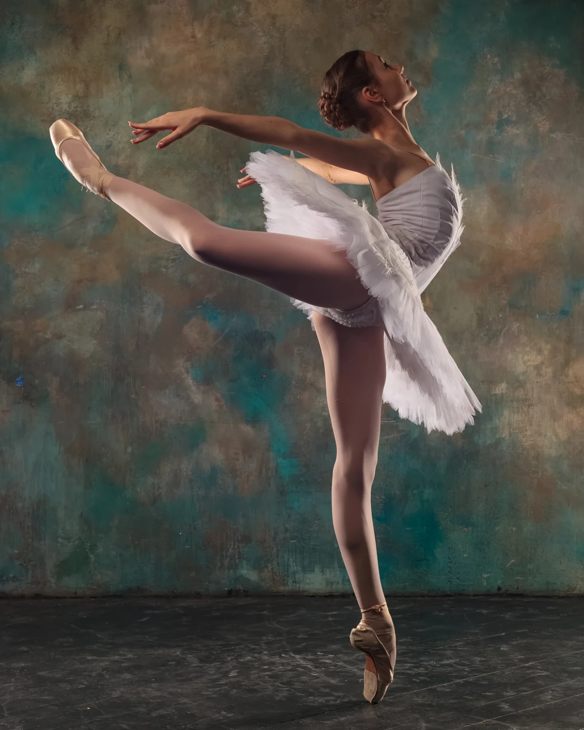 Балерина. Грациозные движения