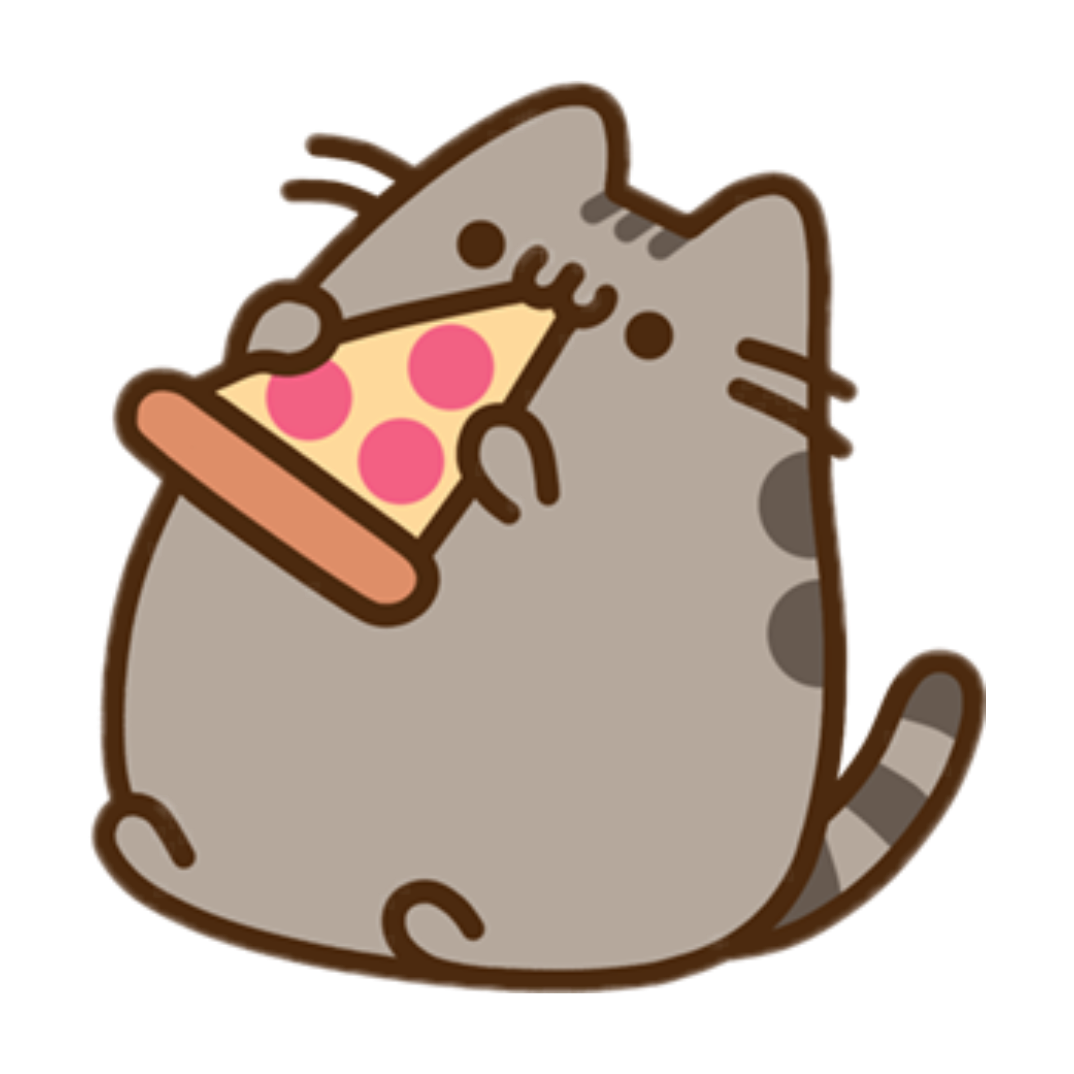 Пушин зе Кэт. Стикеры кот Пушин. Кот Пушин с пиццей. Пушин Кэт на аву.