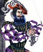 Шарль Перро синяя борода рисунок