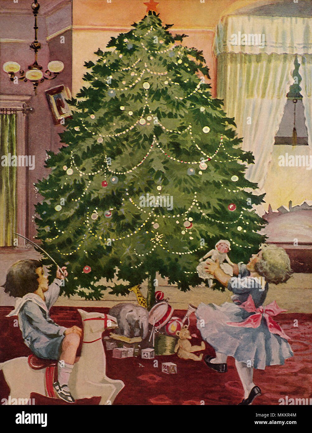В старину на новогодних елках. Старинная Новогодняя елка. Дети наряжают елку. Рождественские ёлки старинные. Советские дети наряжают елку.