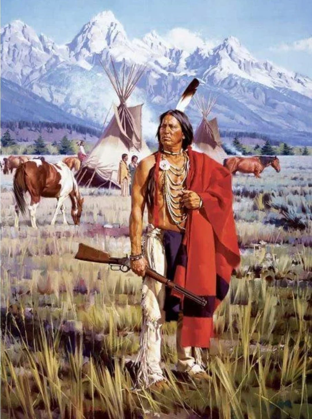 индейцы северной америки фото воинов