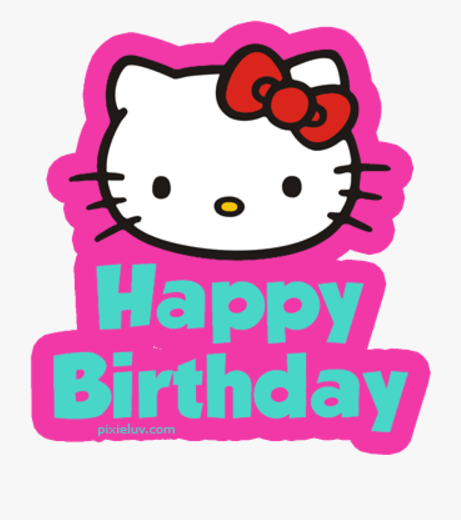 Хелло Китти. Открытка с Хелло Китти день рождения. Рисунок на день рождения Хеллоу Китти. Хеллоу Китти с днем рождения.