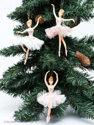 Новогодняя игрушка балерина