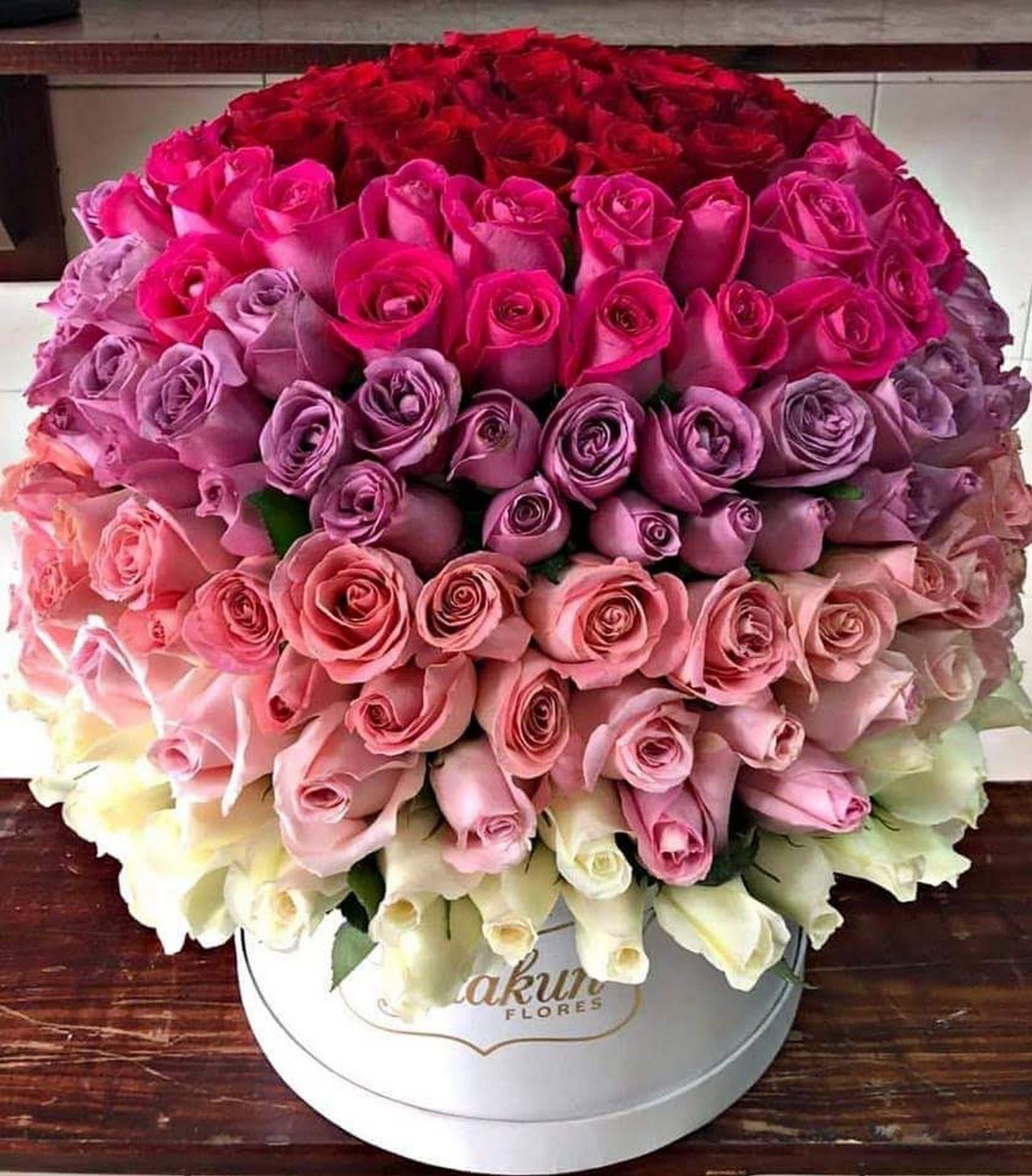 красивый букет цветов на день рождения