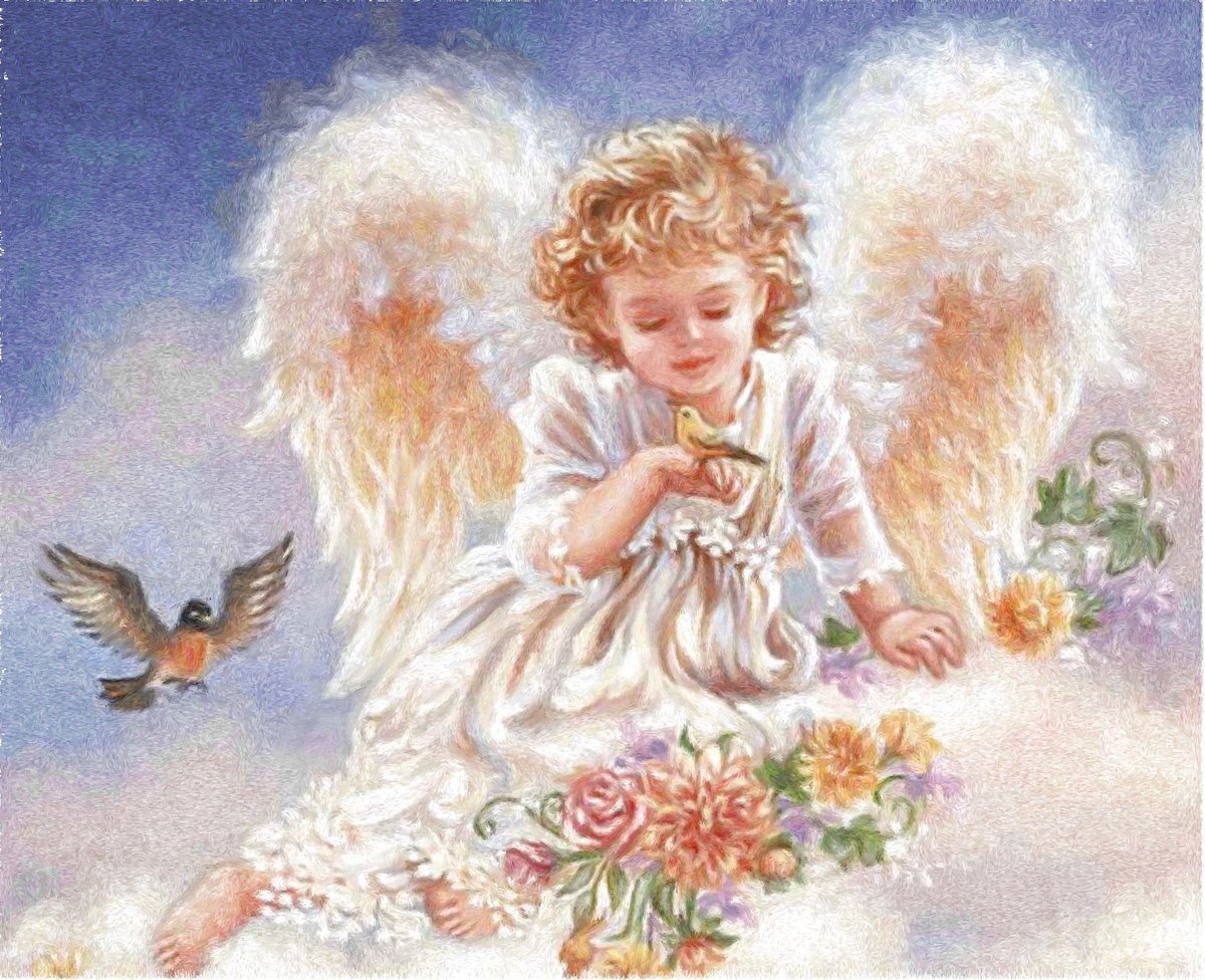 фото ангела с пожеланиями
