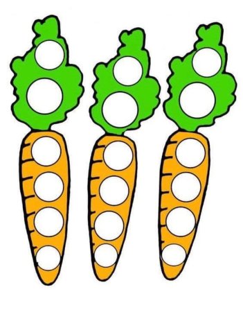 Пластилиновые заплатки овощи