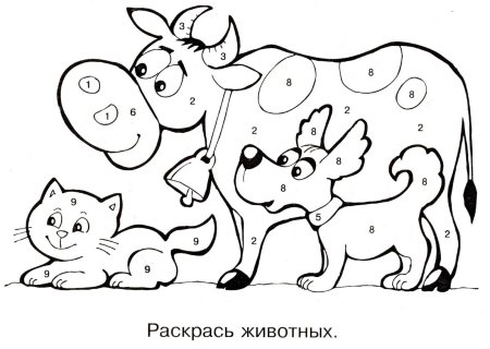Домашние животные задания для дошкольников