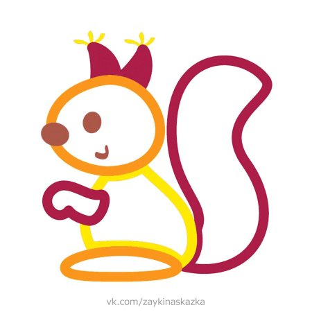 Цветные раскраски для малышей