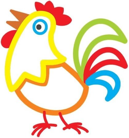 Цветные раскраски для малышей