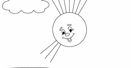 Дорисуй солнышко