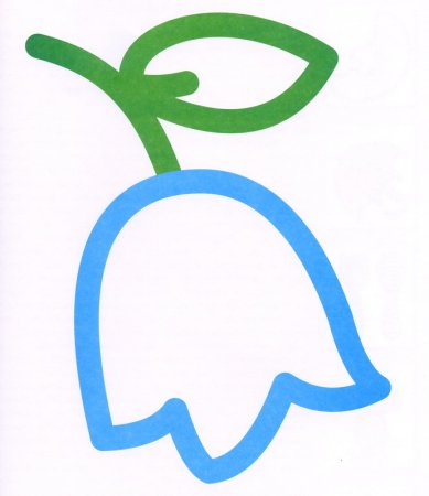 Раскраска с цветным контуром для малышей овощи