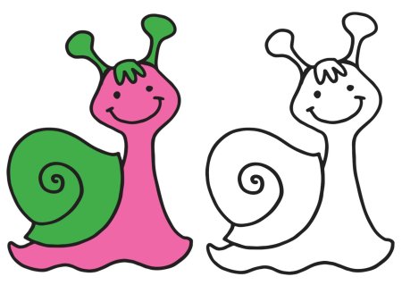 Цветные раскраски для детей