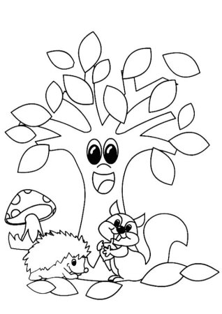 Дерево раскраска