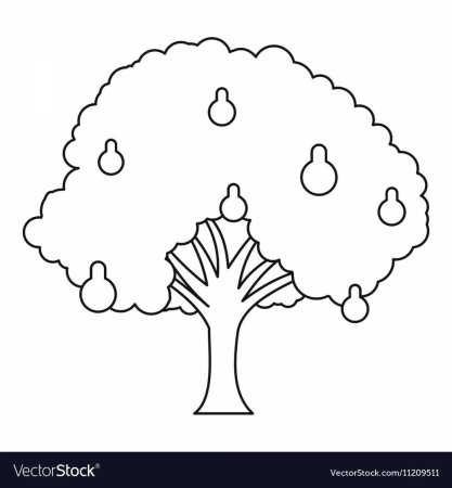 Раскраска листья деревьев для детей