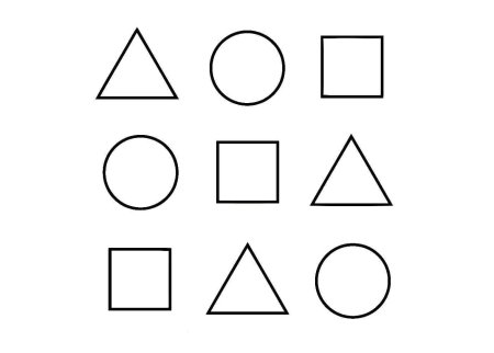 Геометрические фигуры для детей