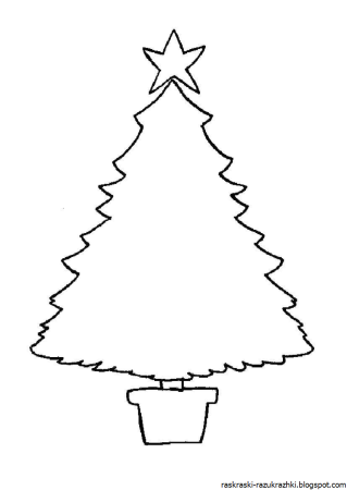 Елка пунктиром для детей