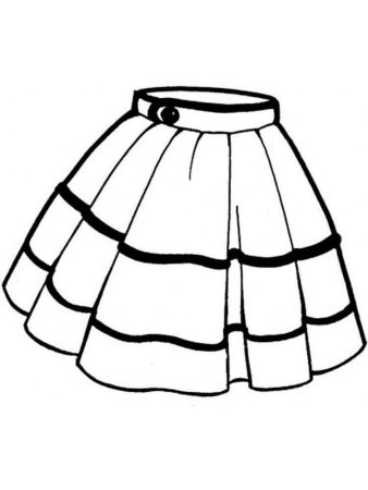 Раскраска одежда