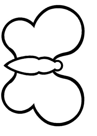 Раскраски лёгкие для малышей