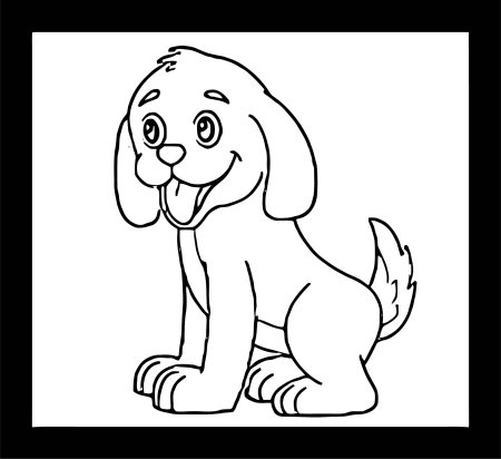 Раскраски сказочные собаки