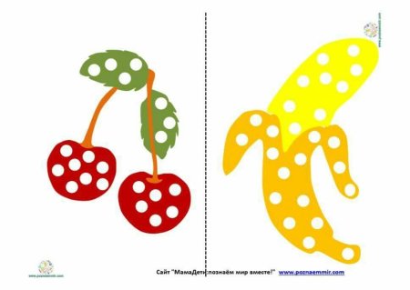 Пальчиковое рисование для детей 3-4