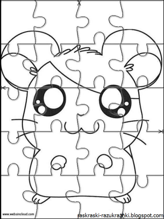 Пазл контур