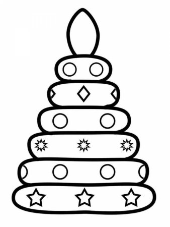 Раскраска. Игрушки