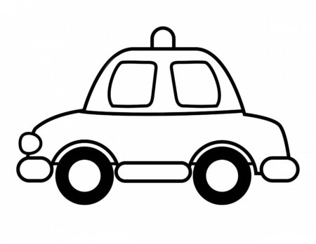 Раскраска машинки